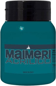 Pintura acrílica Maimeri Acrilico Acrylic Paint Phthalo Blue 378 500 ml 1 pieza - 1