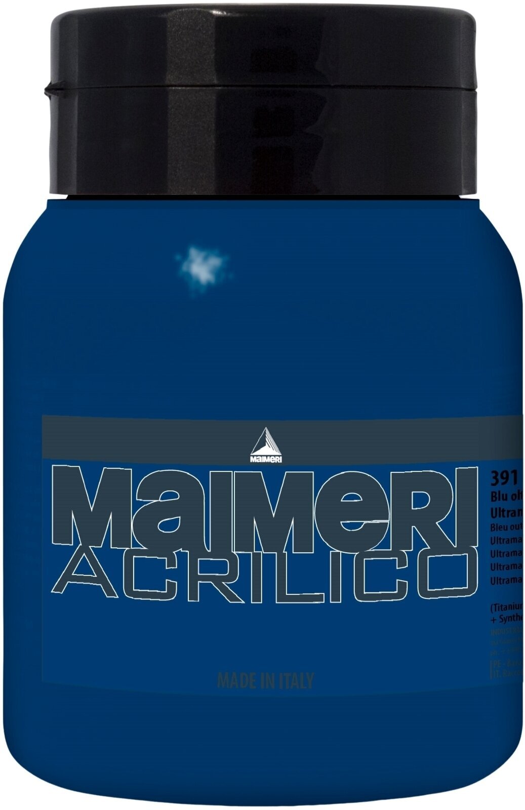 Akryylimaali Maimeri Acrilico Akryylimaali Ultramarine Light 391 500 ml 1 kpl