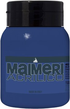 Peinture acrylique Maimeri Acrilico Peinture acrylique Prussian Blue 402 500 ml 1 pc - 1