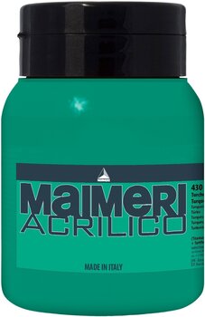 Peinture acrylique Maimeri Acrilico Peinture acrylique Turquoise 430 500 ml 1 pc - 1