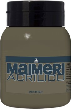 Culoare acrilică Maimeri Acrilico Vopsea acrilică Cool Grey 510 500 ml 1 buc - 1