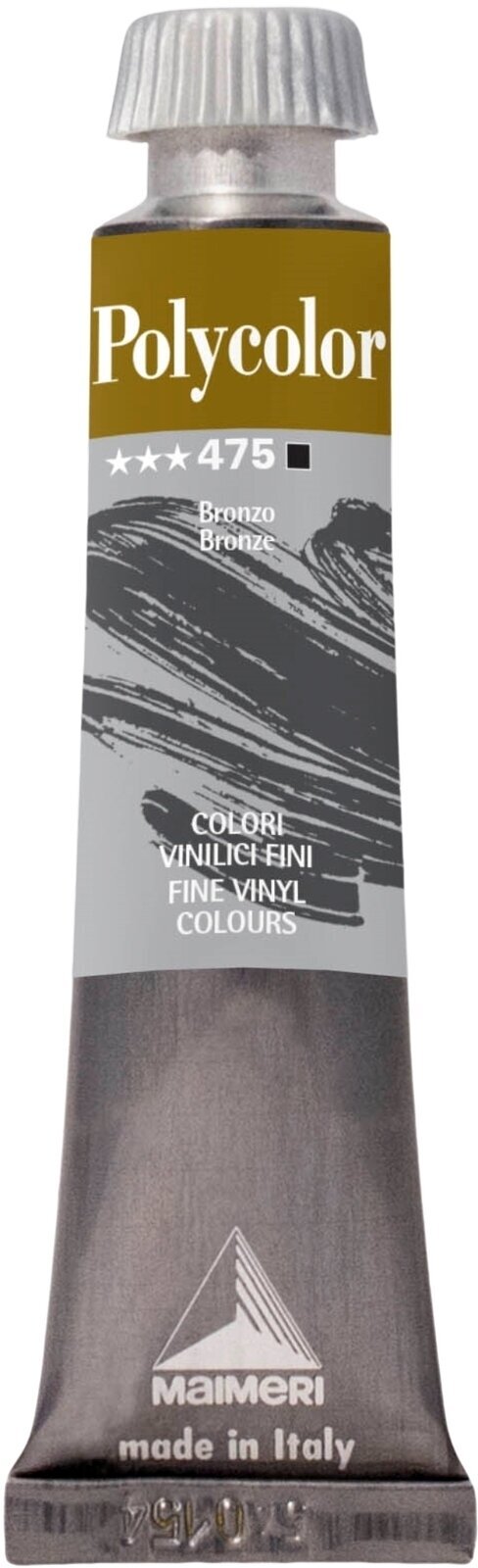 Acrylic Paint Maimeri Vynil Polycolor Acrylic Paint Bronze 475 20 ml 1 pc