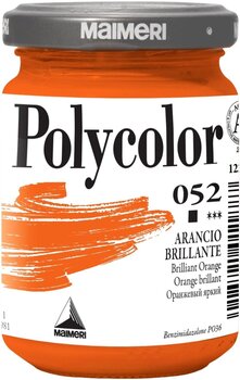 Akrylová barva Maimeri Vynil Polycolor Akrylová barva Brilliant Orange 052 140 ml 1 ks - 1