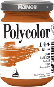 Peinture acrylique Maimeri Vynil Polycolor Peinture acrylique Pale Gold 144 140 ml 1 pc - 1