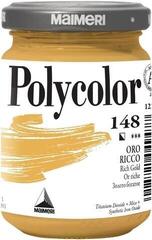 Akrylová barva Maimeri Vynil Polycolor Akrylová barva Rich Gold 148 140 ml 1 ks