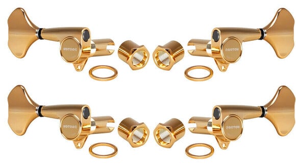 Afinadores para baixo Gotoh GB707-4 GG 2L/2R Gold Afinadores para baixo - 1