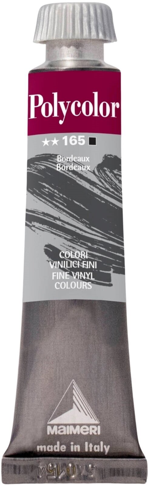 Acrylic Paint Maimeri Vynil Polycolor Acrylic Paint Bordeaux 165 20 ml 1 pc