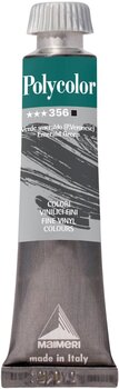 Акрилна боя Maimeri Vynil Polycolor АКРИЛНА боя Emerald Green 356 20 ml 1 бр - 1