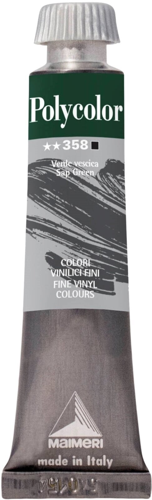 Acrylverf Maimeri Vynil Polycolor Acrylverf Sap Green 358 20 ml 1 stuk