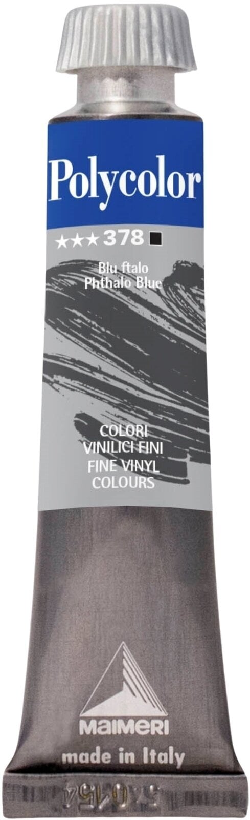 Acrylfarbe Maimeri Vynil Polycolor Acrylfarbe Phthalo Blue 378 20 ml 1 Stck