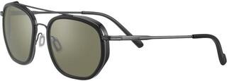 Lifestyle Glasses Serengeti Boron Shiny Black/Shiny Dark Gunmetal/Mineral Polarized Lifestyle Glasses