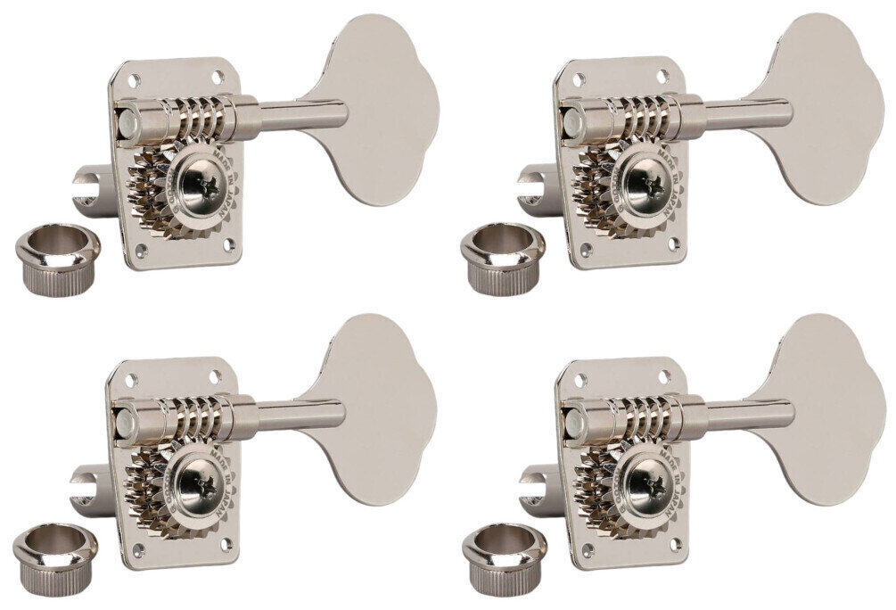 Stemmemaskiner til basguitarer Gotoh GB10-4 N Nickel Stemmemaskiner til basguitarer