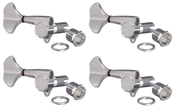 Stemmechanieken voor basgitaar Gotoh GB707-4 C L Chrome Stemmechanieken voor basgitaar - 1