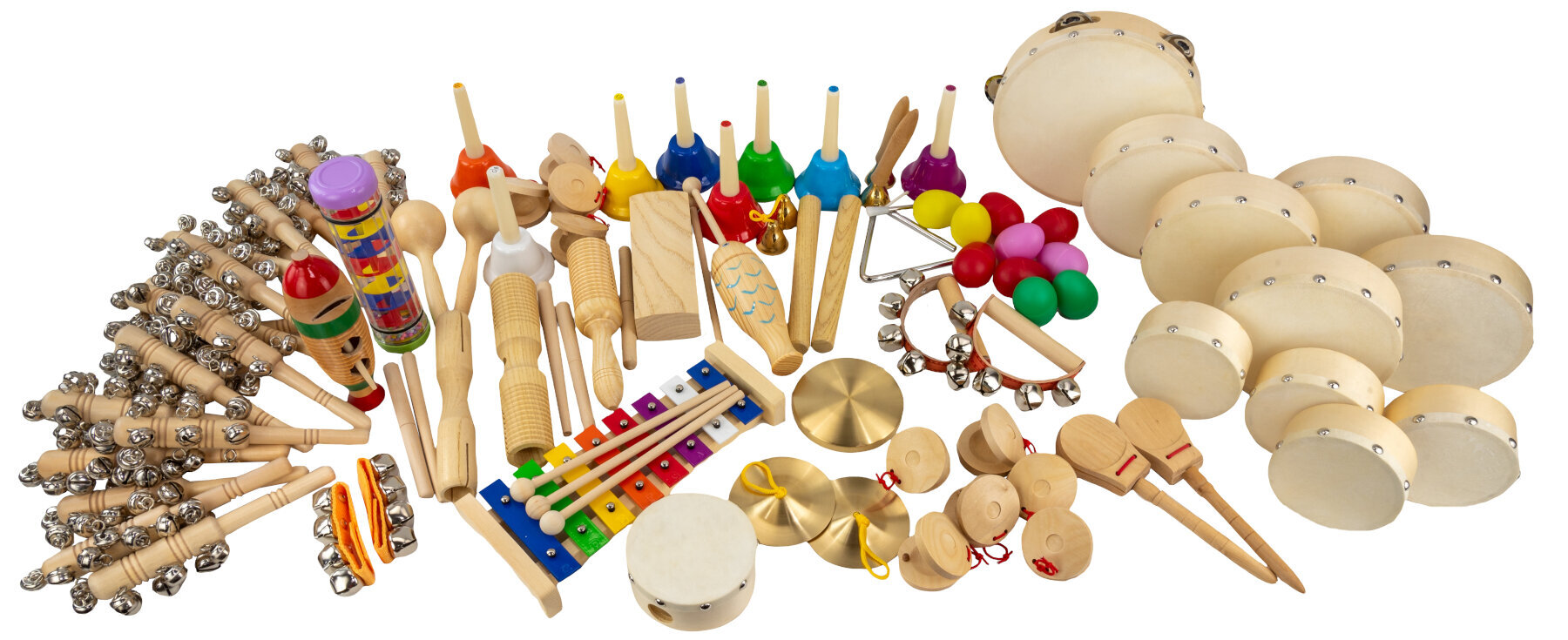 Percussie voor kinderen Noicetone P013-1 Percussion Set 56x44x28cm Percussie set