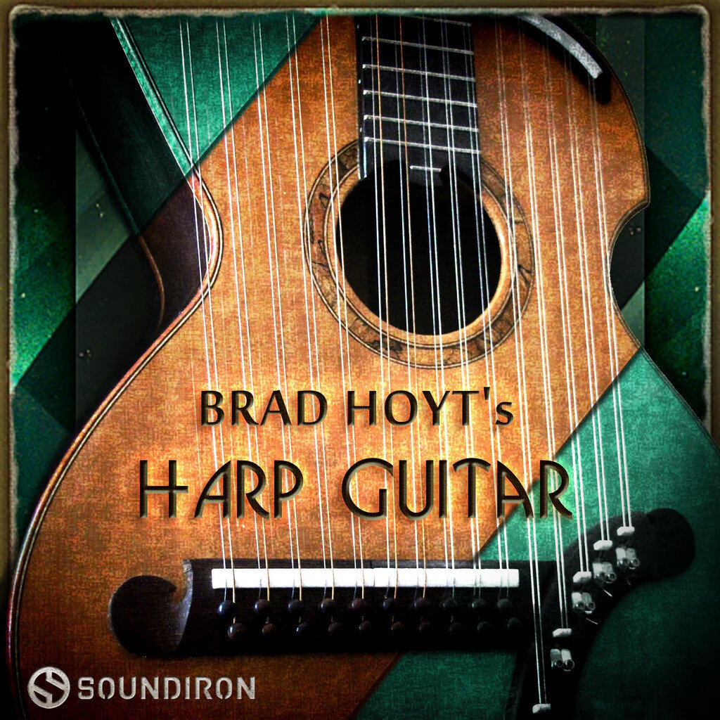 Zvočna knjižnica za sampler Soundiron Brad Hoyt's Harp Guitar (Digitalni izdelek)