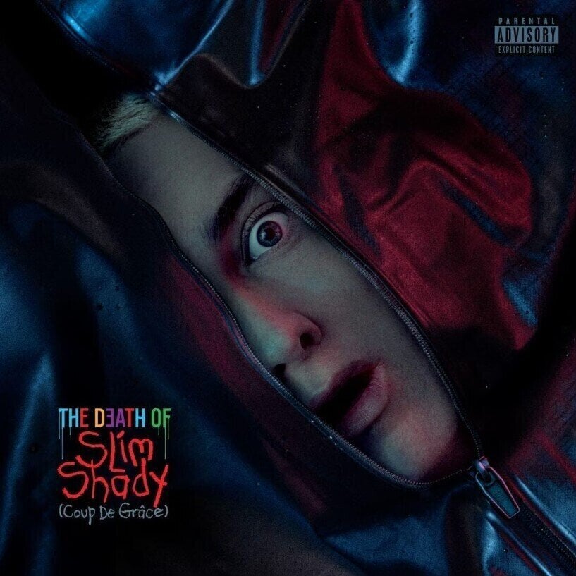 Δίσκος LP Eminem - The Death of Slim Shady (Coup De Grâce) (Red and Blue Coloured) (2 LP)