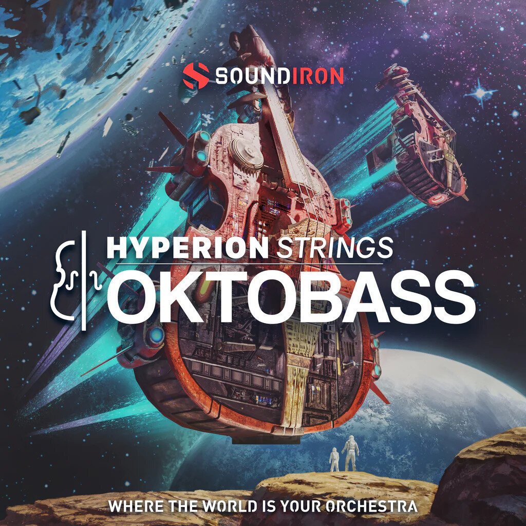 Bibliothèques de sons pour sampler Soundiron Hyperion Strings Oktobass (Produit numérique)