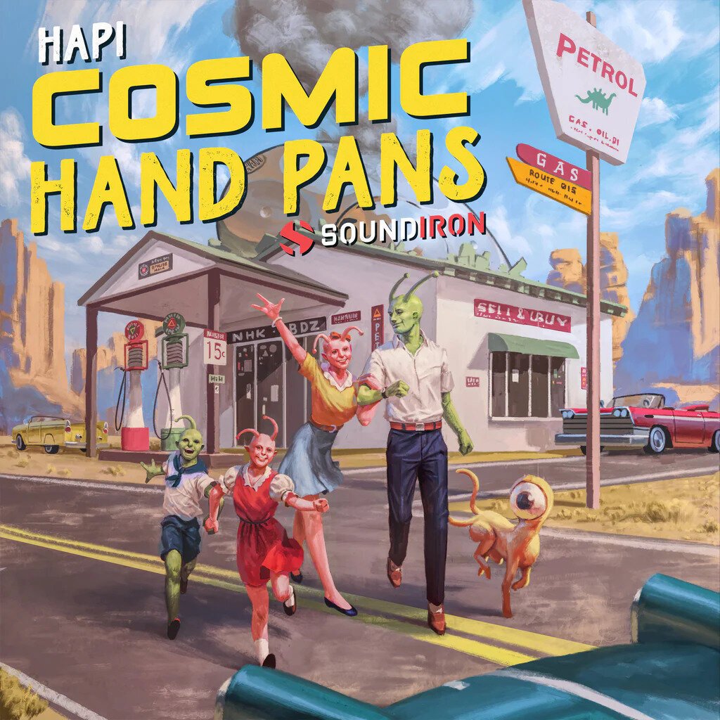 Sample and Sound Library Soundiron Cosmic Hand Pans (Digital product)