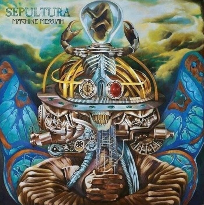 Disque vinyle Sepultura - Machine Messiah (180g) (Red Marbled Coloured) (2 LP)