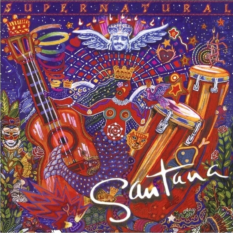 Schallplatte Santana - Supernatural (Blue Coloured) (Reissue) (2 LP)