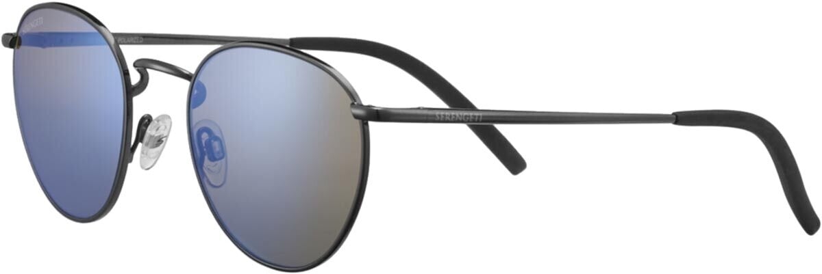 Lifestyle Brillen Serengeti Hamel Shiny Dark Gunmetal/Mineral Polarized Blue Lifestyle Brillen