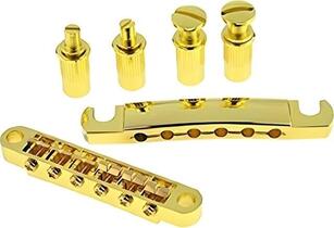 Dr.Parts EBR7-GD Gold Puente de guitarra (Como nuevo)