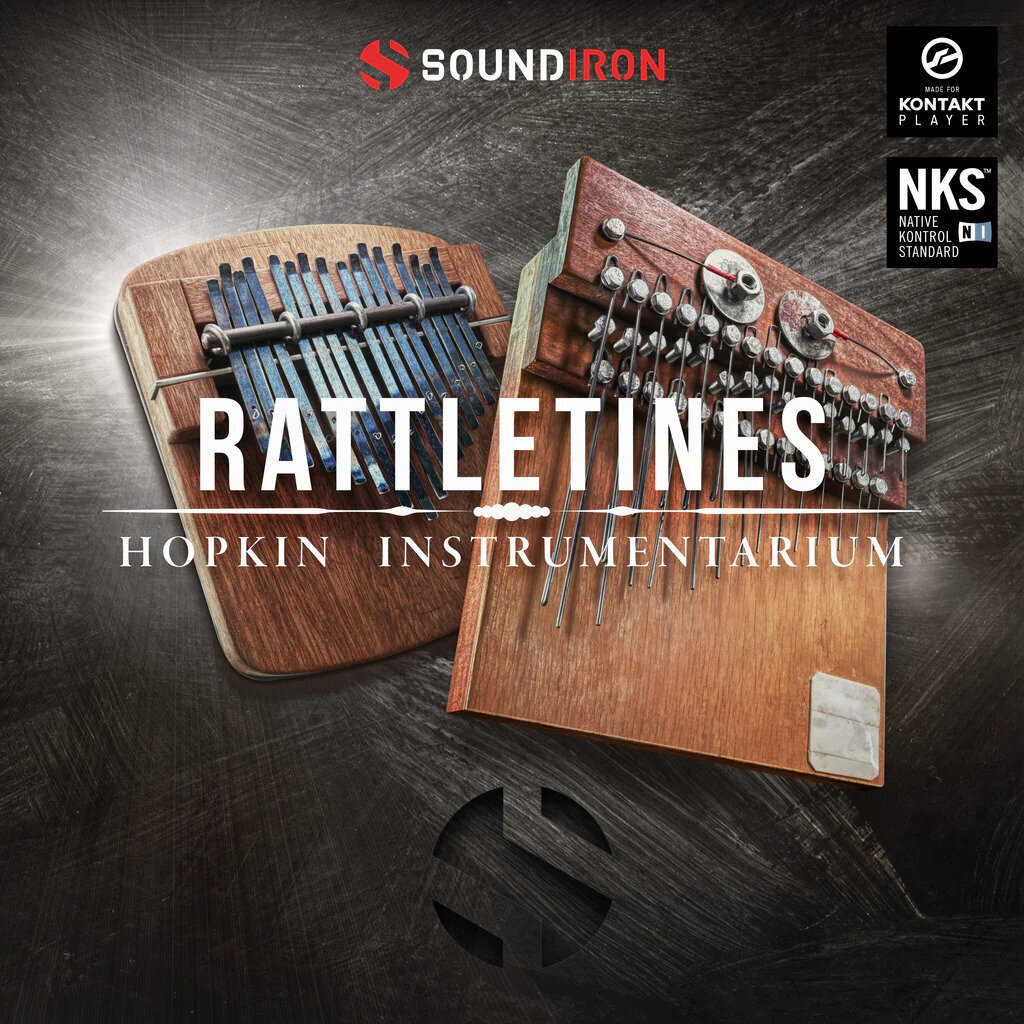 Muestra y biblioteca de sonidos Soundiron Hopkin Instrumentarium: Rattletines (Producto digital)