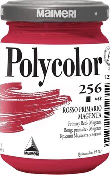 Akrilna barva Maimeri Vynil Polycolor Akrilna barva Primary Red Magenta 256 140 ml 1 kos - 1