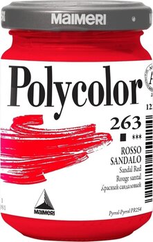 Acrylverf Maimeri Vynil Polycolor Acrylverf Sandal Red 263 140 ml 1 stuk - 1