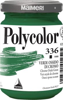 Aκρυλικό Χρώμα Maimeri Vynil Polycolor Ακρυλική μπογιά Chrome Oxide Green 336 140 ml 1 τεμ. - 1