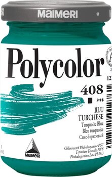 Akryylimaali Maimeri Vynil Polycolor Akryylimaali Turquoise Blue 408 140 ml 1 kpl - 1