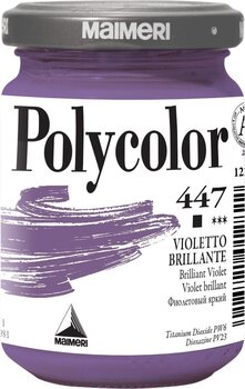 Akryylimaali Maimeri Vynil Polycolor Akryylimaali Brilliant Violet 447 140 ml 1 kpl - 1