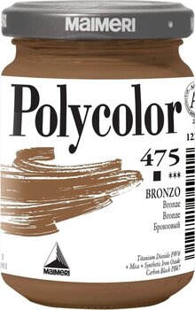 Peinture acrylique Maimeri Vynil Polycolor Peinture acrylique Bronze 475 140 ml 1 pc - 1