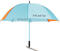 Umbrella Jucad Telescopic Umbrella Blue/Orange