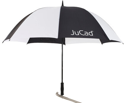 Umbrella Jucad Telescopic Umbrella Black/White - 1