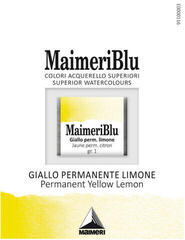 Akvarellvärv Maimeri Watercolour Paint Blu 1,5ml Permanent Yellow Lemon