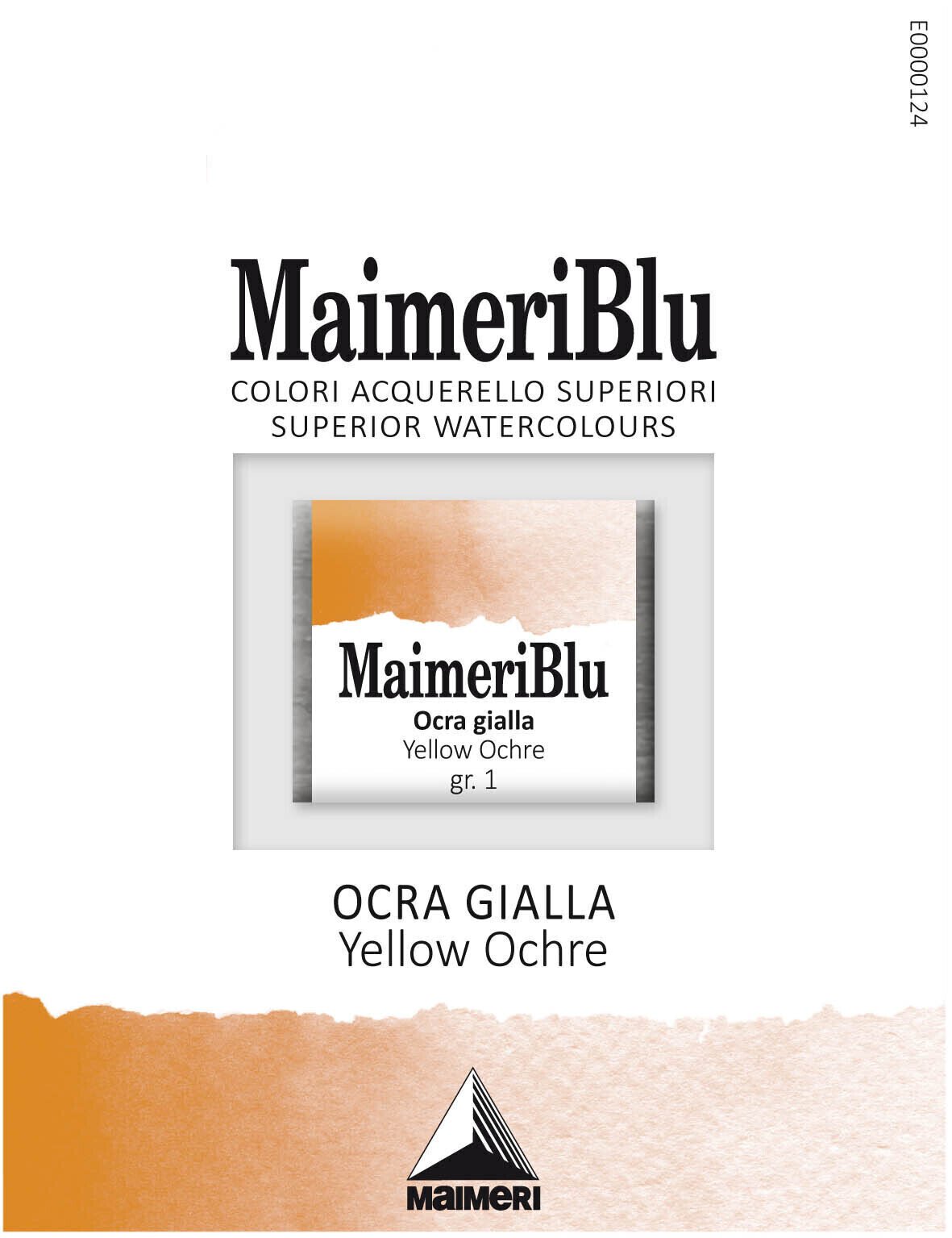 Nερομπογιά Maimeri Blu Ακουαρέλα Yellow Ochre 131 1,5 ml 1 τεμ.