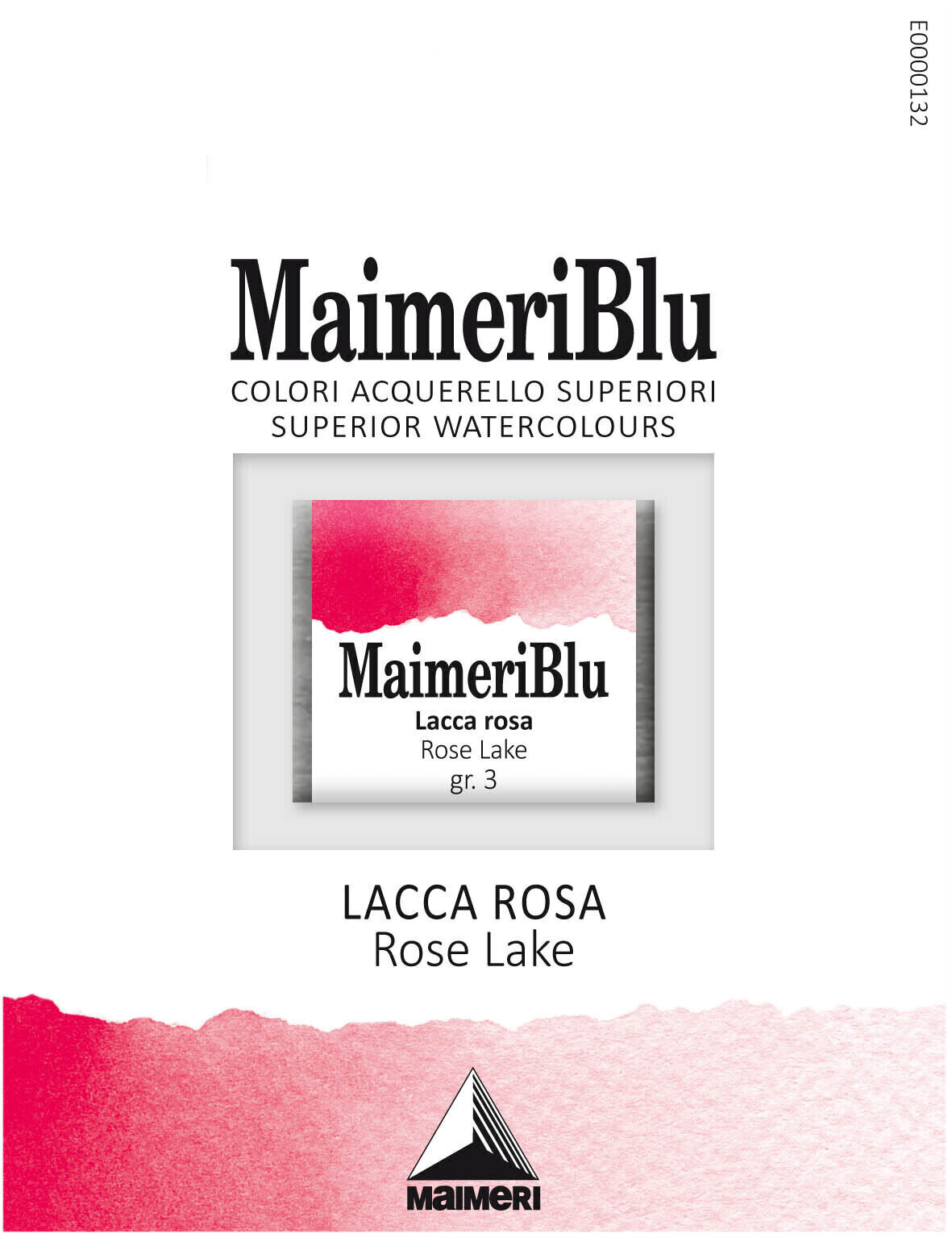 Tinta de aguarela Maimeri Blu Tinta de aguarela Rose Lake 182 1,5 ml 1 un.