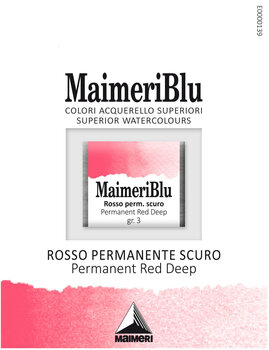 Culoare acuarelă Maimeri Blu Vopsea acuarela Permanent Red Deep 253 1,5 ml 1 buc - 1