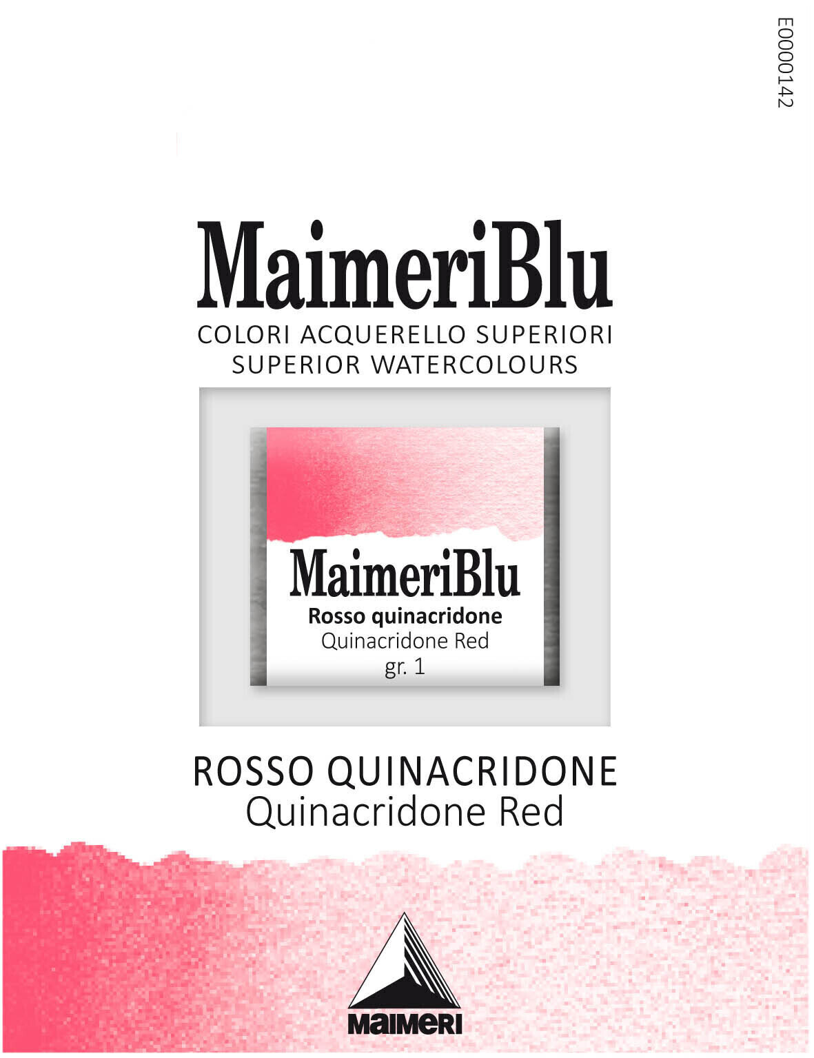 Akvarellimaali Maimeri Blu Vesivärit Quinacridone Red 258 1,5 ml 1 kpl