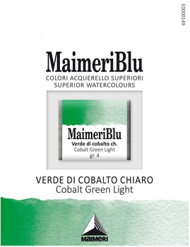 Акварелни бои Maimeri Blu Акварелна боя Cobalt Green Light 316 1,5 ml 1 бр - 1