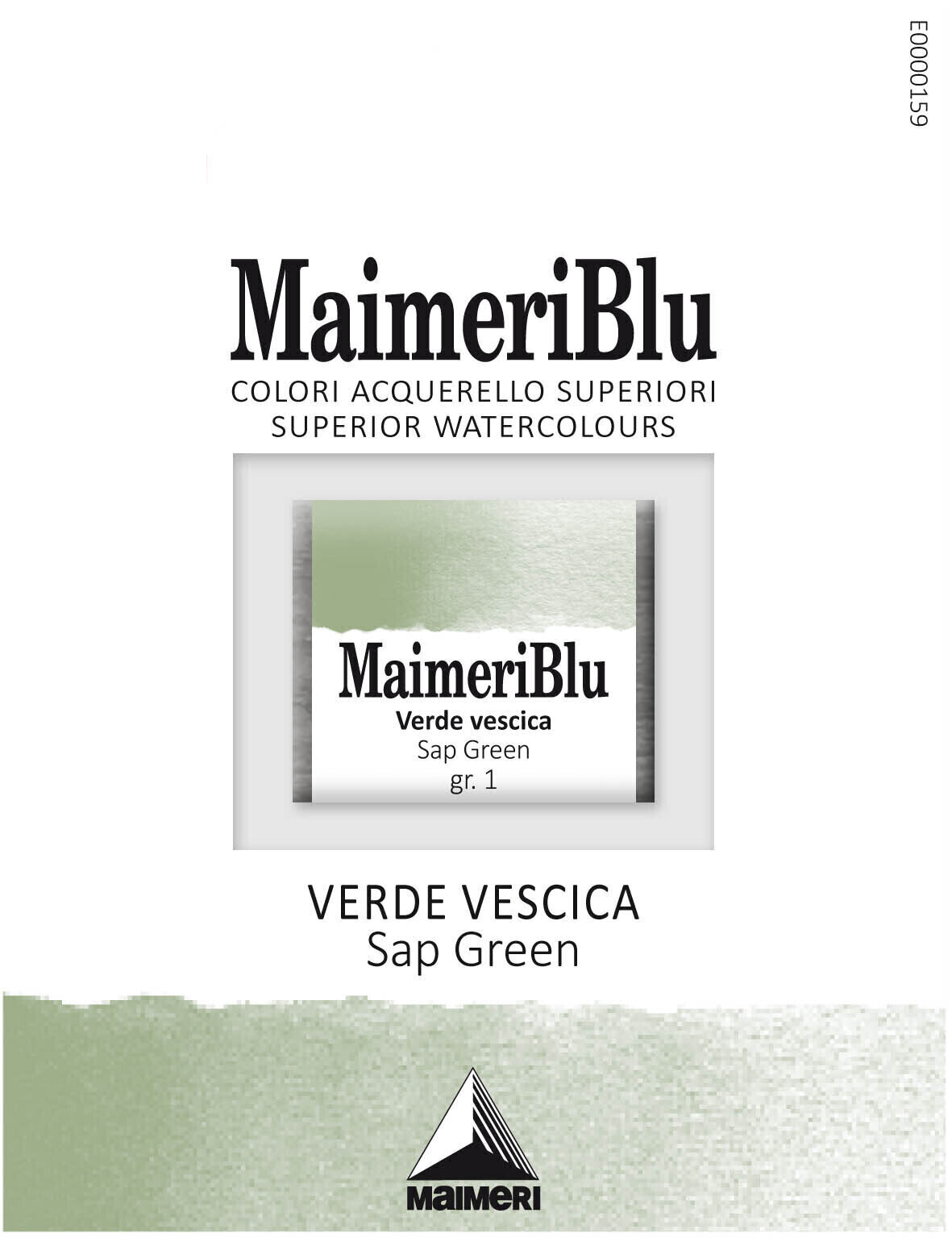 Akvarellimaali Maimeri Blu Vesivärit Sap Green 358 1,5 ml 1 kpl