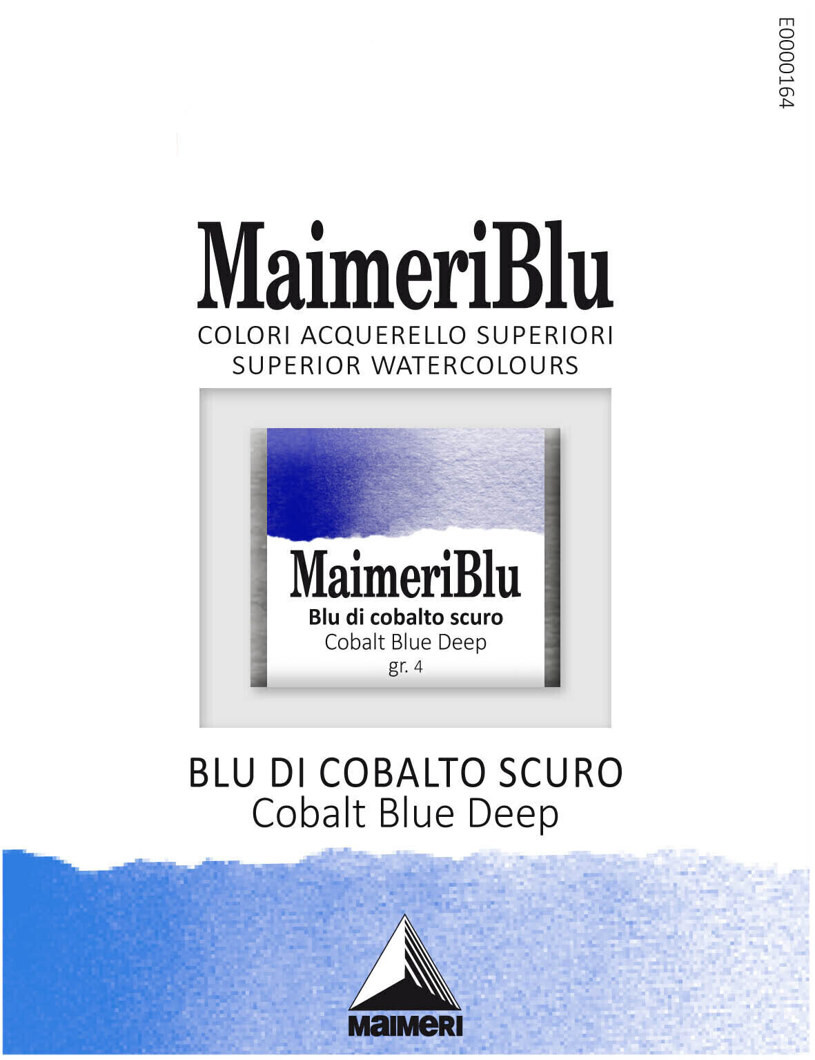 Акварелни бои Maimeri Blu Акварелна боя Cobalt Blue Deep 374 1,5 ml 1 бр