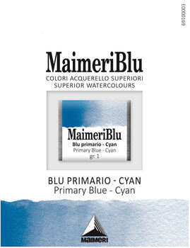 Akvarel boja Maimeri Blu Vodene boje Primary Blue - Cyan 400 1,5 ml 1 kom - 1