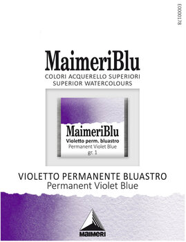 Akvarelna barva Maimeri Blu Akvarelne barve Permanent Violet Blue 463 1,5 ml 1 kos - 1