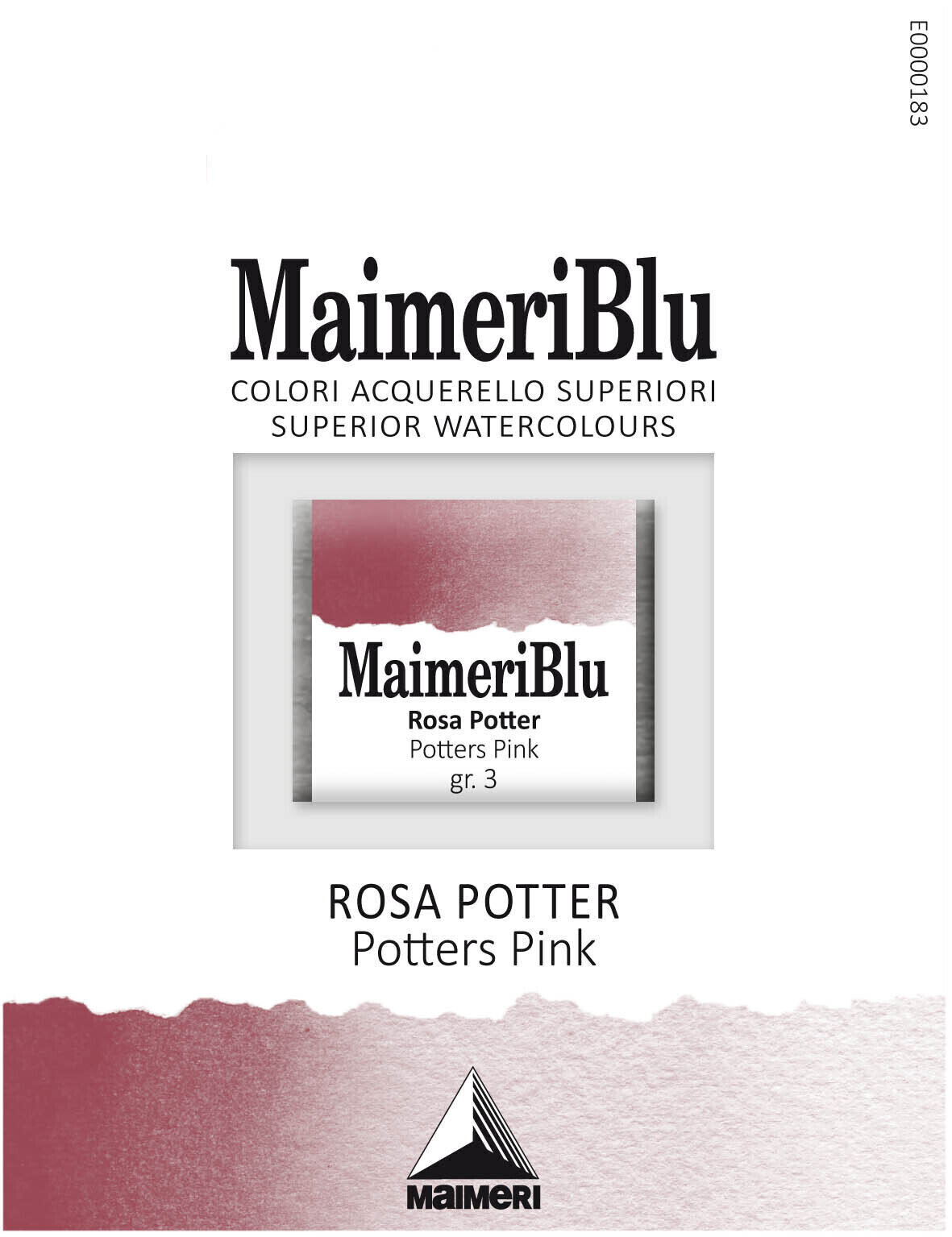 Akvarel maling Maimeri Blu Akvarel maling Potters Pink 479 1,5 ml 1 stk.