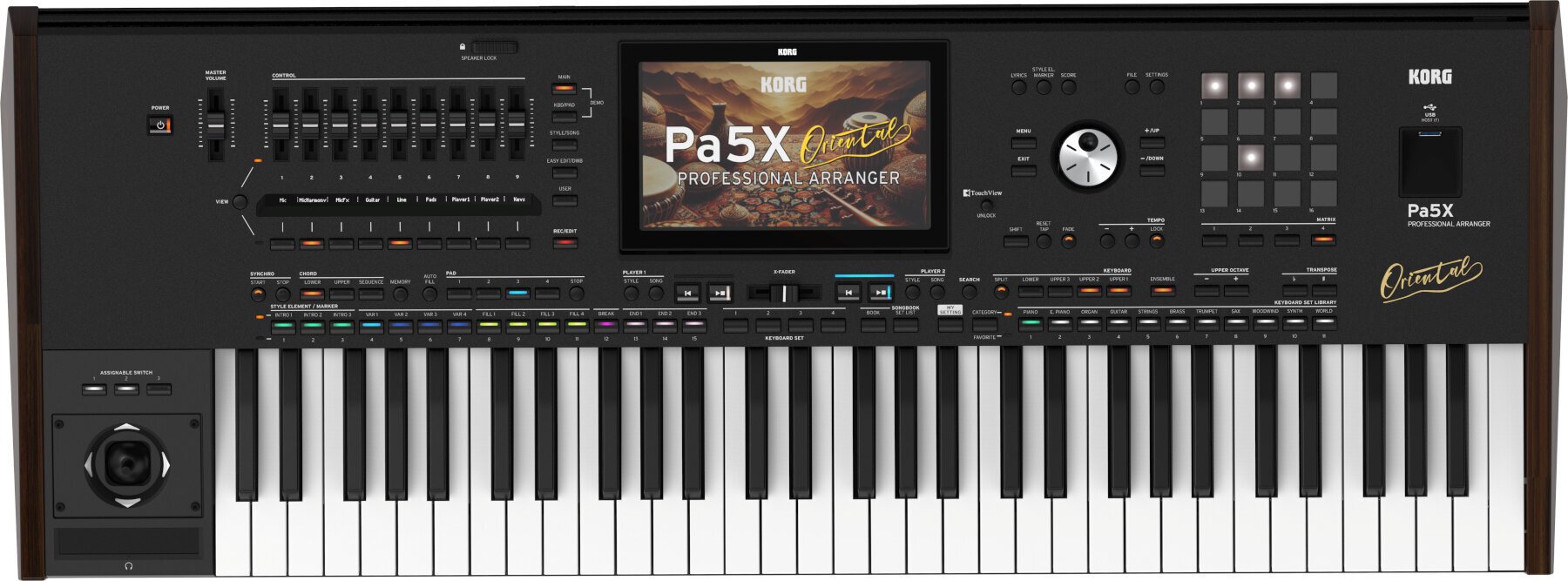 Workstation Korg Pa5X-61 Oriental Workstation