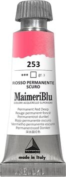 Akvarel boja Maimeri Blu Vodene boje Permanent Red Deep 253 12 ml 1 kom - 1