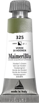 Acquarello Maimeri Blu Vernice ad acquerello Hooker'S Green 325 12 ml 1 pz - 1