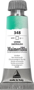 Watercolour Paint Maimeri Blu Watercolour Paint Viridian 348 12 ml 1 pc - 1